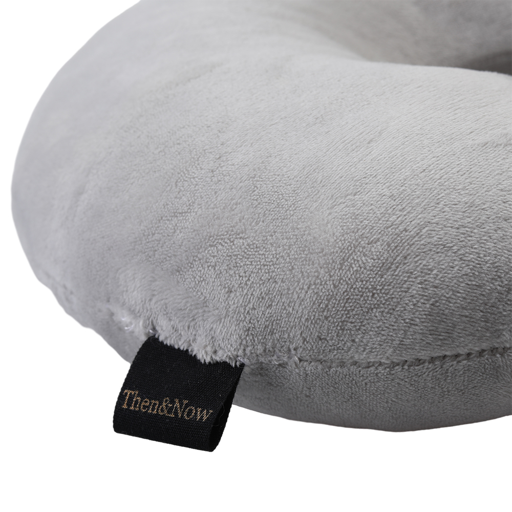 Then&Now Neck Pillow,Soft Comfortable Cotton Travel Pillow for for Plane, Car & Home.
