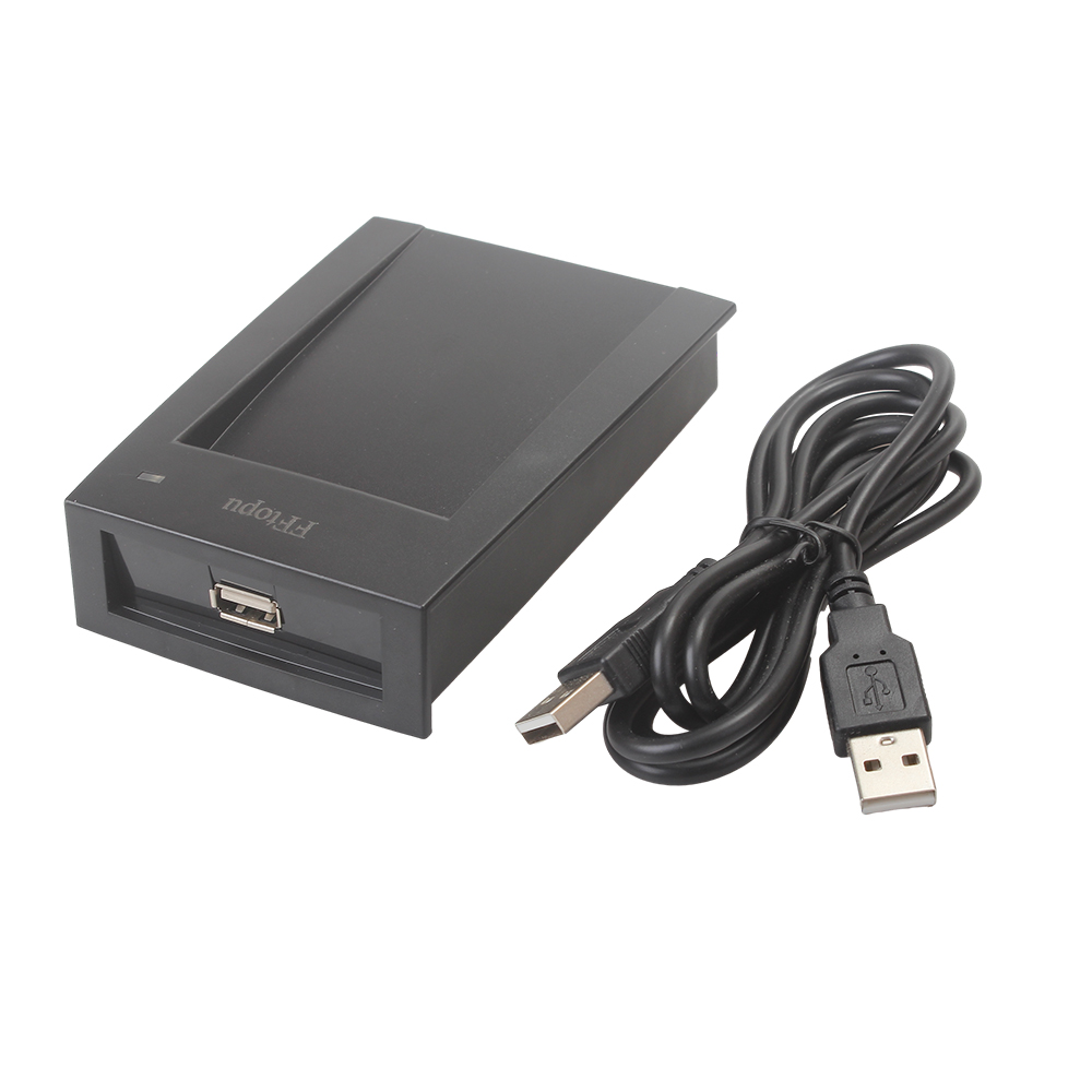 FFtopu Chip card readers,2.0 Smart Card Reader USB Common Access CAC, Compatible With Windows, Mac OS And Linux, Plug And Play, Compatible With Smart Chip Cards