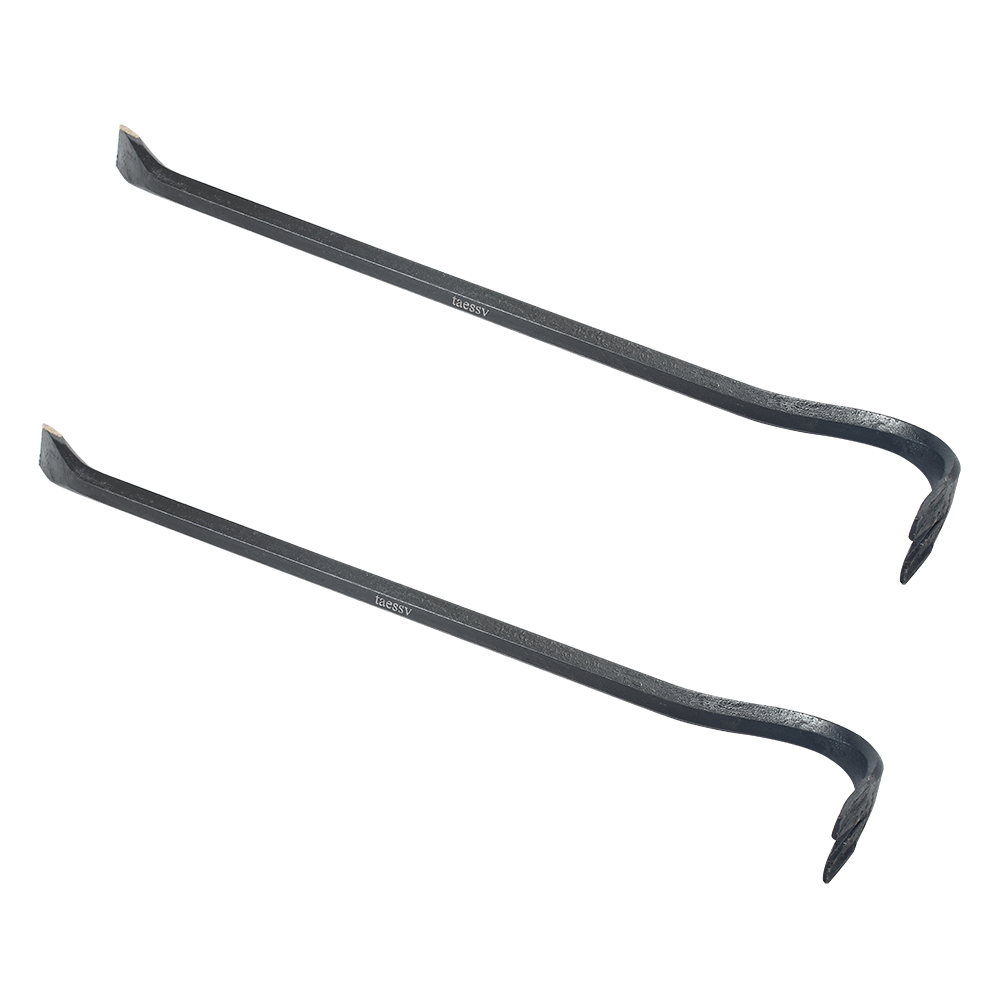 Taessv Gooseneck Crow Bars – Professional-grade Curved Pry Bar | Multi-functional Tool to Effortlessly Accomplish Tasks | Sturdy and Durable(14inch)