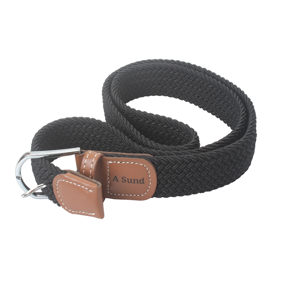 A Sund Belt,Elastic Braided Stretch Belt,Elastic Stretch Belt for Men Golf Casual