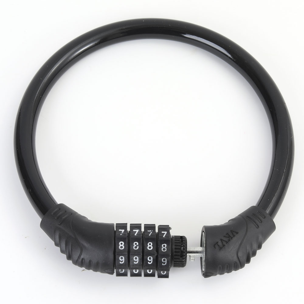 VKVL Bike Lock, 4Digit Resettable Mini Combination Password Bike Lock