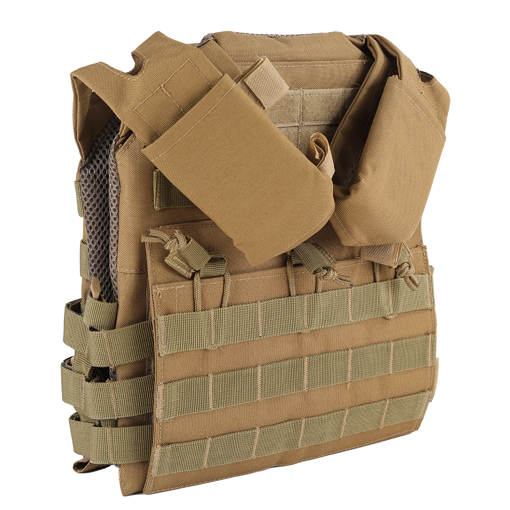 Huntvp bullet-proof waistcoats，JPC Vest Chest Rig Airsoft Paintball Jumper carrier Nylon Waistcoat sports Combat Hunting Shooting CS Military Tactical