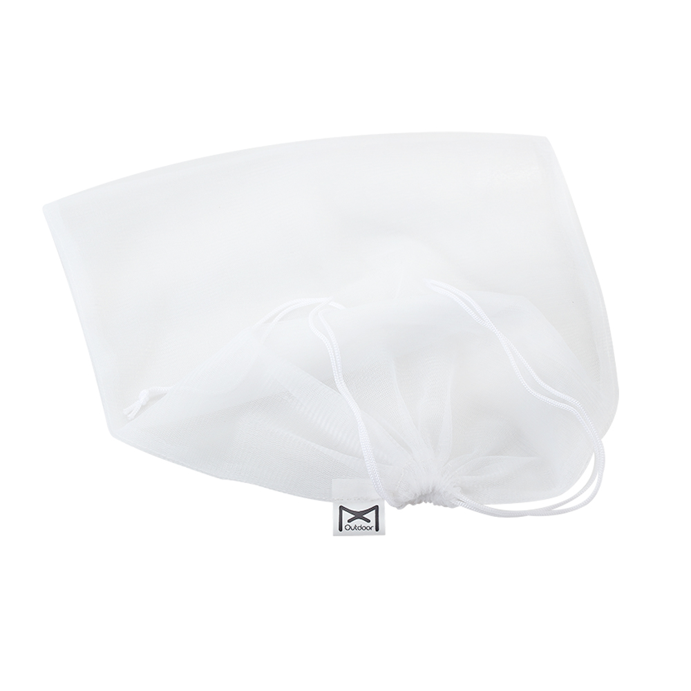 M OUTDOOR 5Pcs Mesh Drawstring Bag,16 x 20 Inch Storage Mesh bags, Heavy Duty Nylon Net Bags for Gym Hiking Swimming Soccer Ball Basketball Beach Toys Laundry Etc ﻿