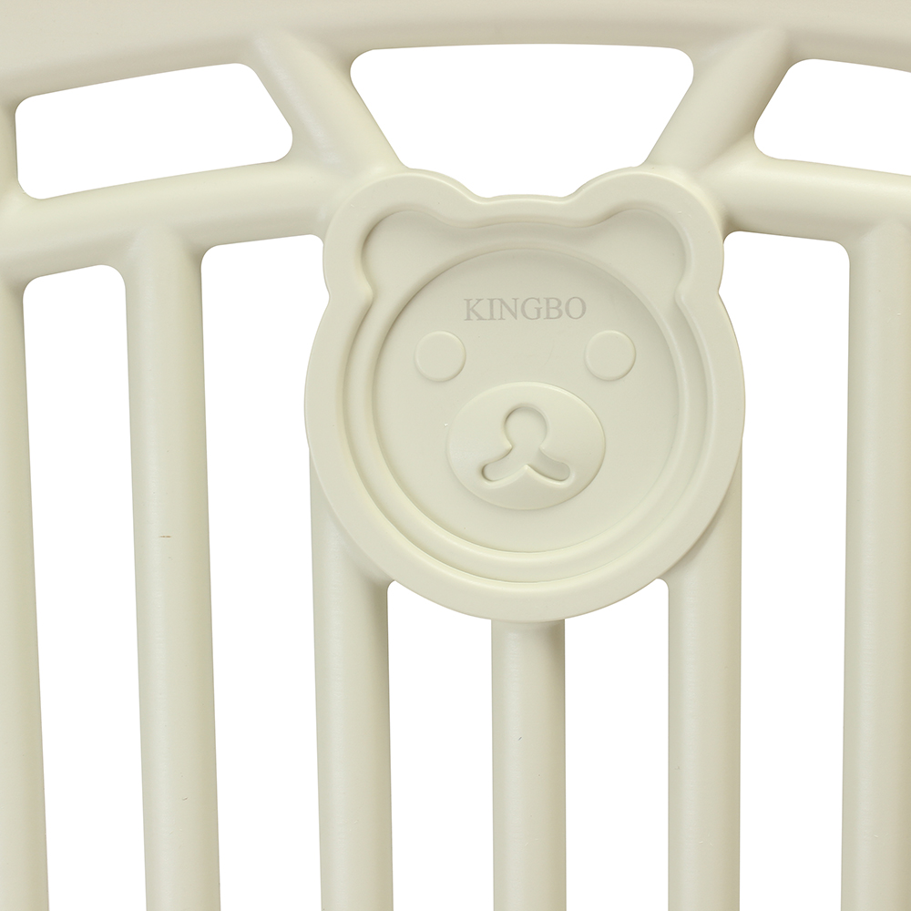 KINGBO Non metallic safety doors for infants, children, and pets,HDPE material fences, indoor and outdoor free splicing