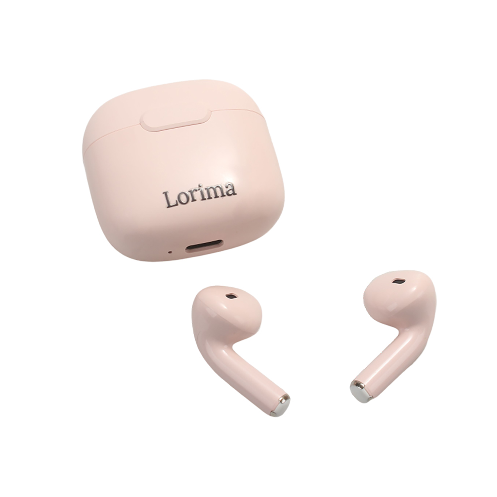 Lorima Wireless earphones for smartphones, pink mini in ear Bluetooth earphones, phone/iPad/laptop universal version