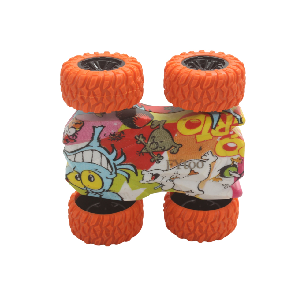 FYtoo Toy cars, children's toys, inertia double-sided sliding four-wheel drive Toy cars