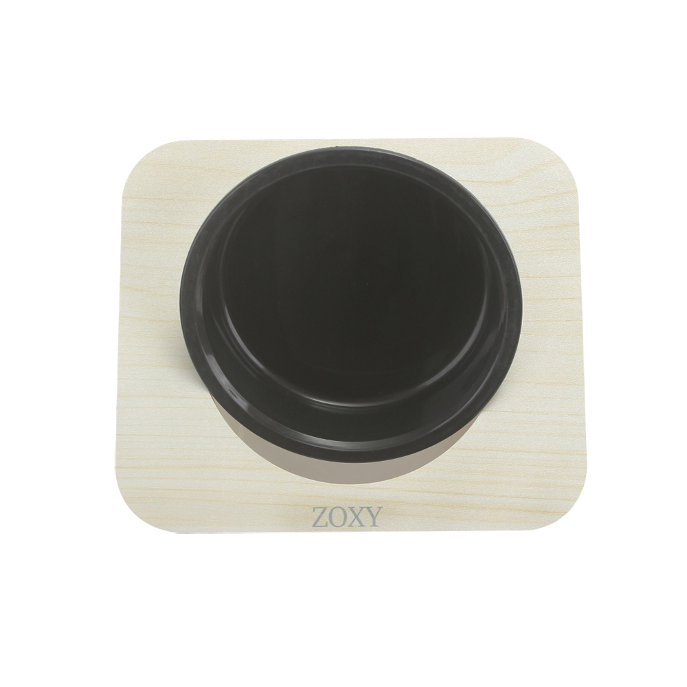 ZOXY Pet dishes,Pet Bowls for Cats & Small Dogs,PP Wooden Elevated Cat Food Dish Bowls