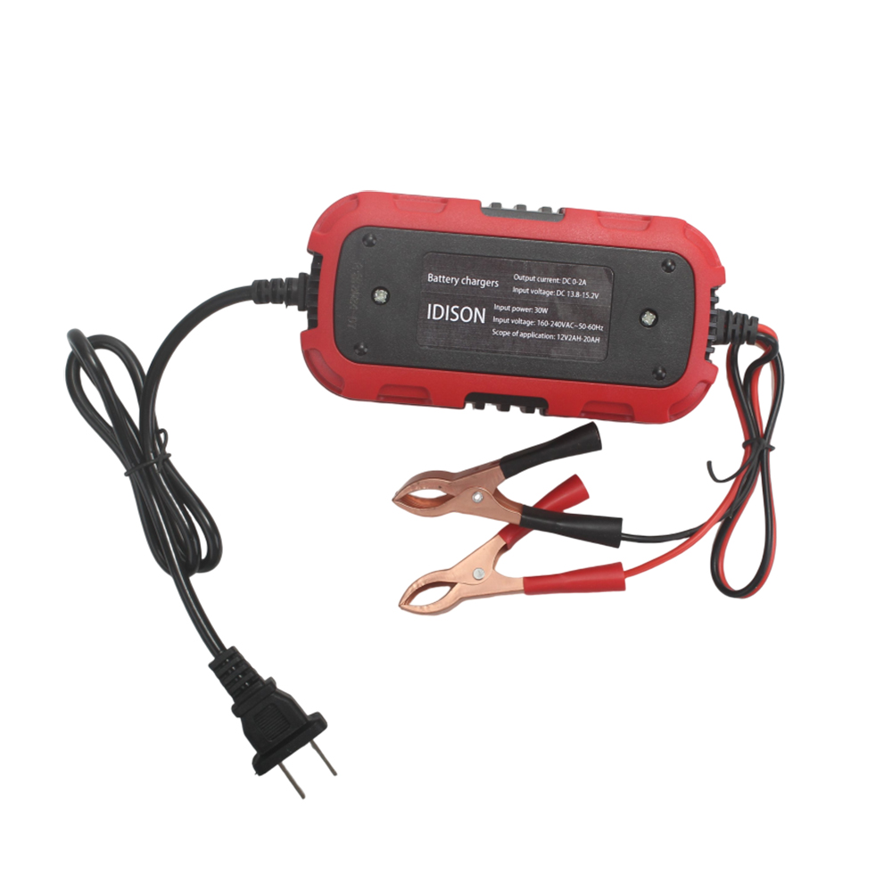IDISON Battery Charger Motorcycle Battery Charger 12V Battery Automatic Universal Charger