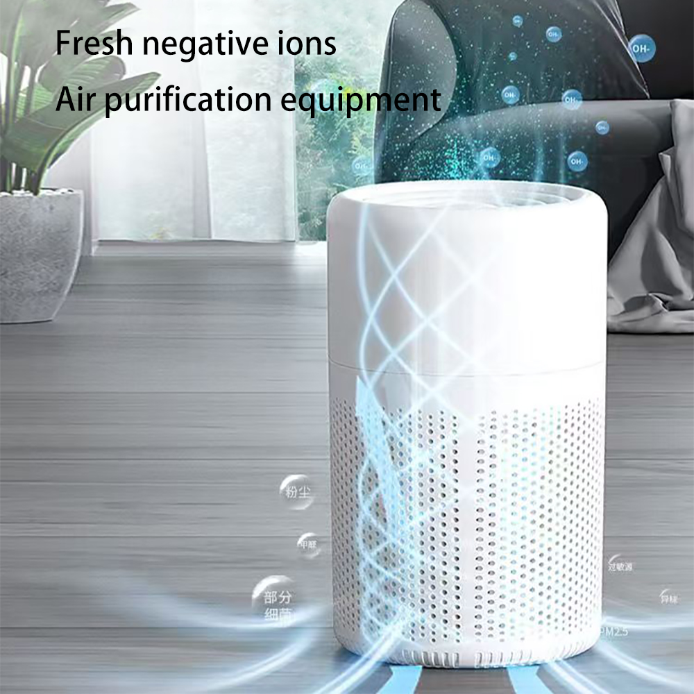 SHININGWELL Air Purifiers,USB Ported, Smart Auto Mode Purifier for Desktop,Portable Mobile Air Cleaner for Home/Office/Car