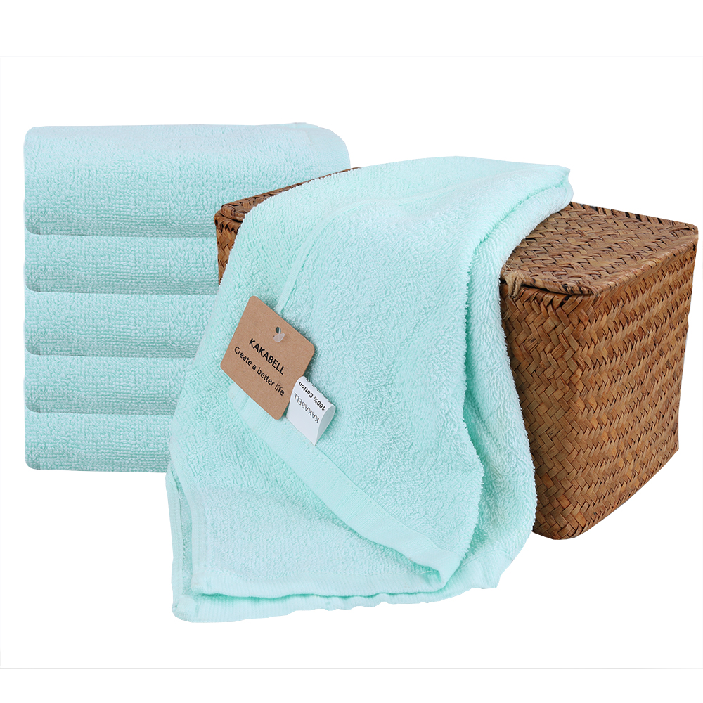 KAKABELL Towels of textile,Highly Absorbent Pure Cotton 4 Pc Towel Set.