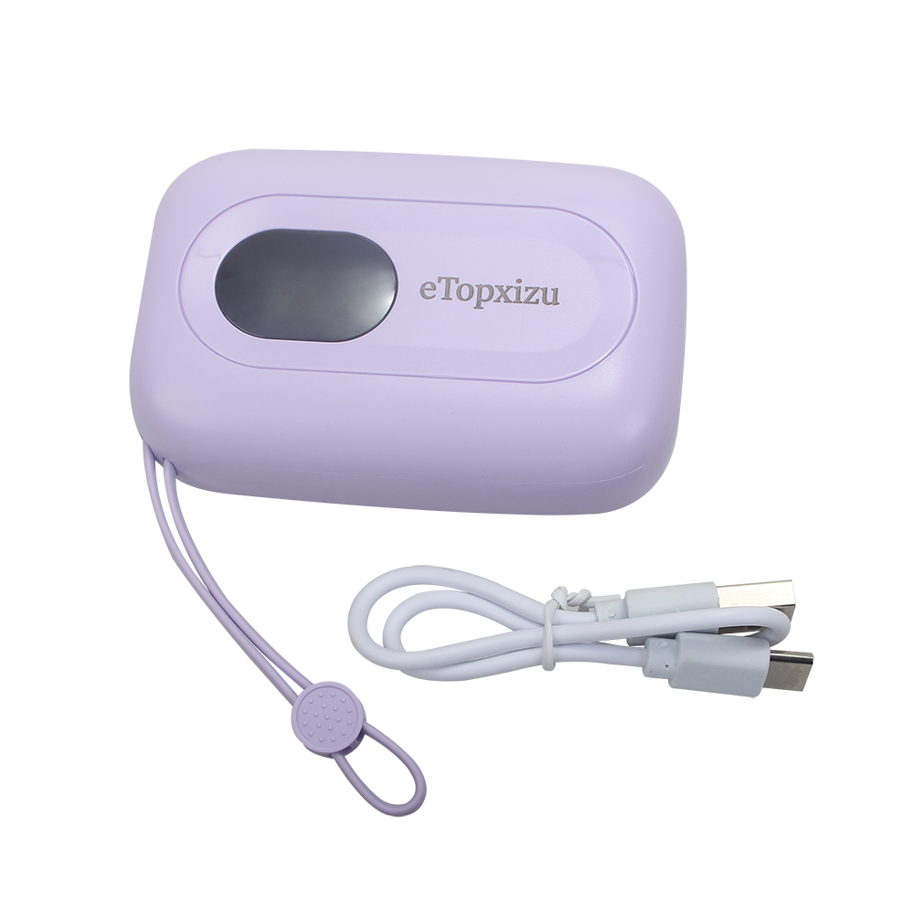 eTopxizu Battery Charging Device Power Bank 3600mAh Super Fast Charging Mini Compact and Convenient to Carry