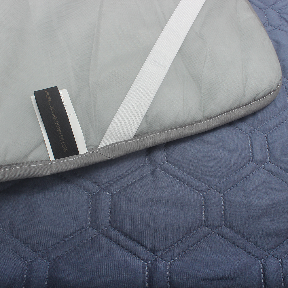 AIKOFUL GOOSE DOWN PILLOW Mattress,2 inches Mattress Premium Soft Topper for Comfortable Sleep - Breathable Mattress Pad for Back Pain & Healthy Sleep