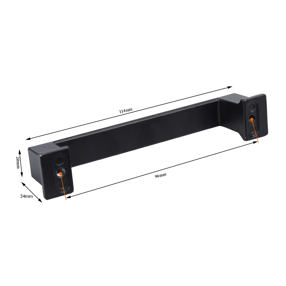 Trescasa door handles of metal Modern minimalist cabinet door drawer solid metal door handle,10Pcs.