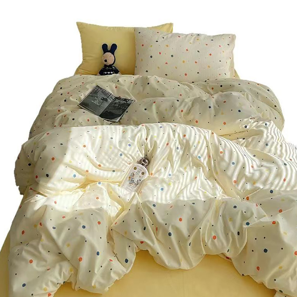 THREE GEESE GOOSE DOWN COMFORTER Quilt Covers,Soft Comfortable Comforter Cover,Breathable & Lightweight for All Season(Not including pillowcases)