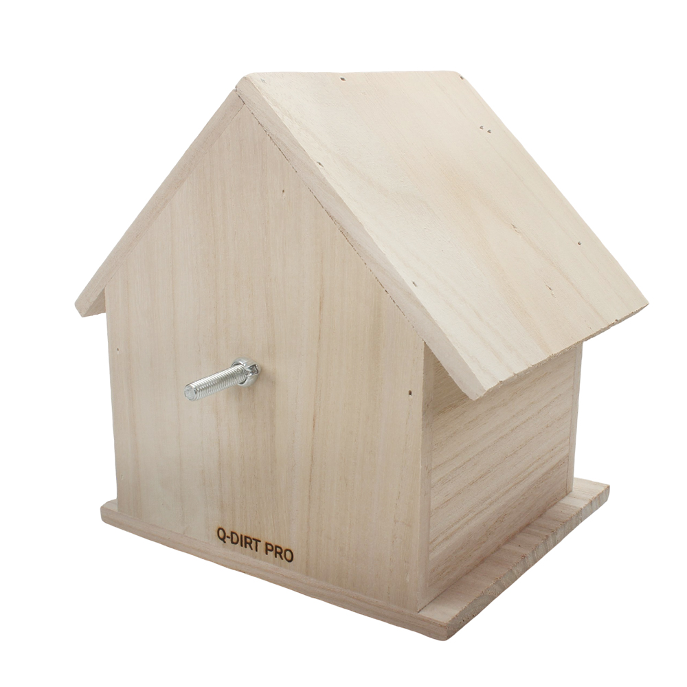 Q-DIRT PRO Bird Houses,Outdoor Aerial Garden Courtyard Decorative Wooden Birdhouse for Pigeons/Sparrows and Other Small Animals