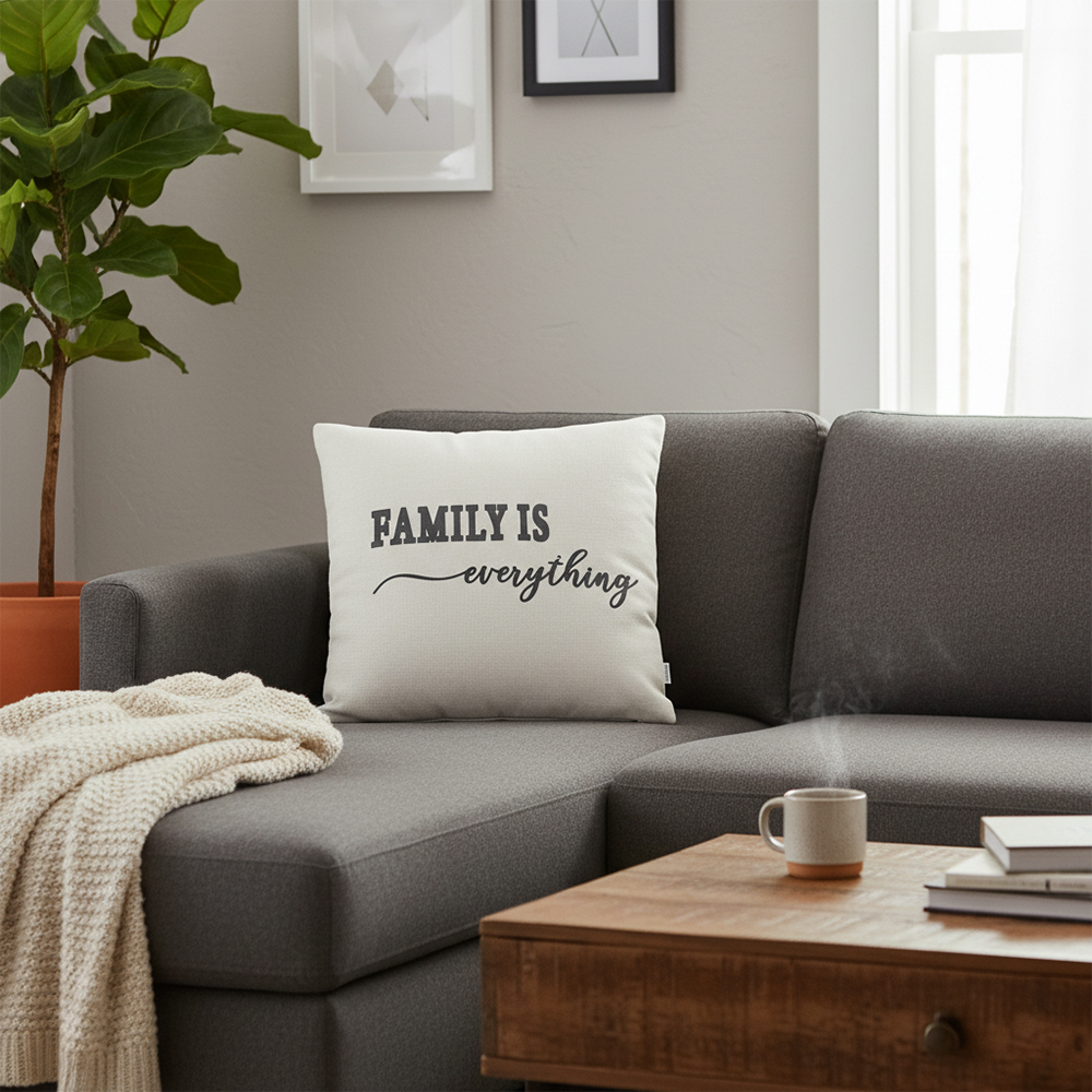 Seliem Decorative Pillow Cover - Comfortable and Soft Sofa Cushion Cover, Suitable for Sofa, Recliner, and Bed -18x18 inch Living Room Decorative Pillowcase