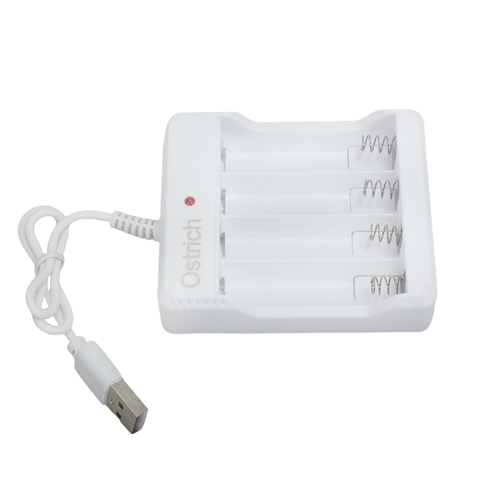Ostrich Battery chargers 5V Battery Charger Remote Control Toy Battery Four Cao Charging