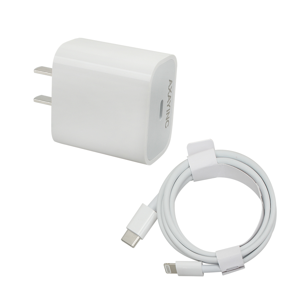 AXAYINC Power adapters 30W Fast Charging Head Apple Data Cable Apple Universal