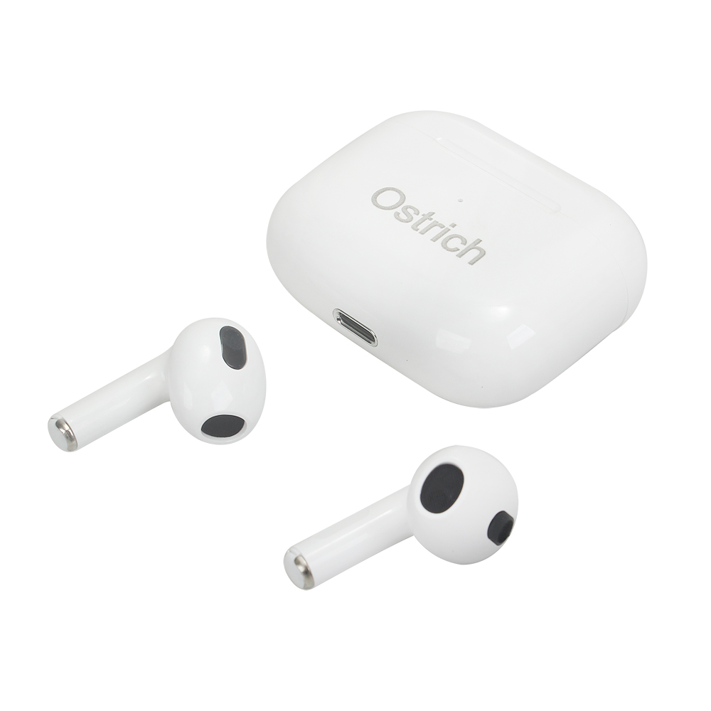 Ostrich Wireless cellular phone headsets Bluetooth earphones sports noise reduction fingerprint touch model