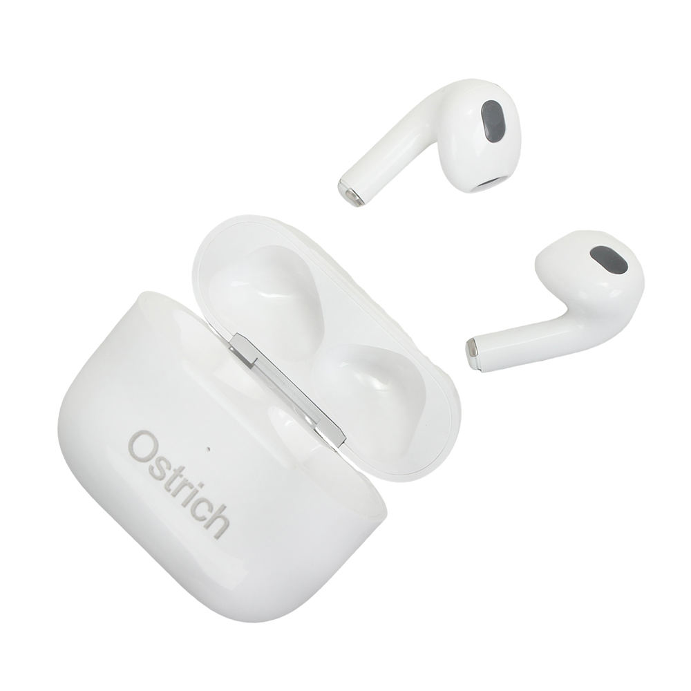 Ostrich Wireless cellular phone headsets Bluetooth earphones sports noise reduction fingerprint touch model