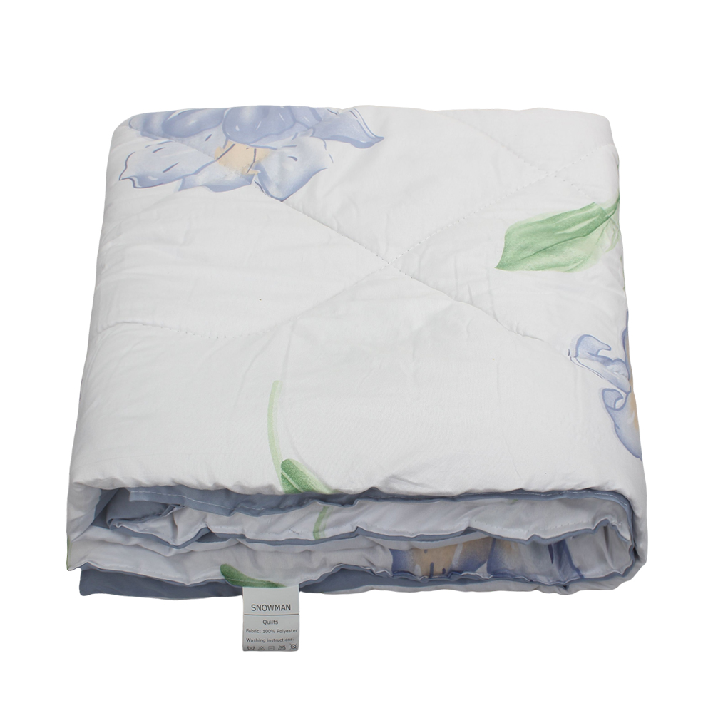 SNOWMAN Quilts Dormitory single person is covered with a cotton blanket for warmth and a seasonal universal core