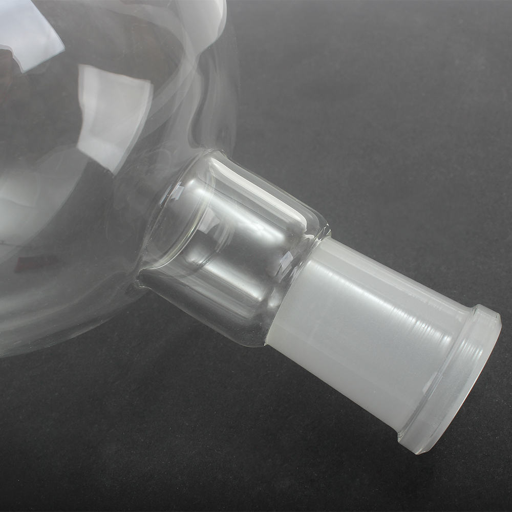 REACWARE Glassware for scientific experiments in laboratories 1000ml round glass jar