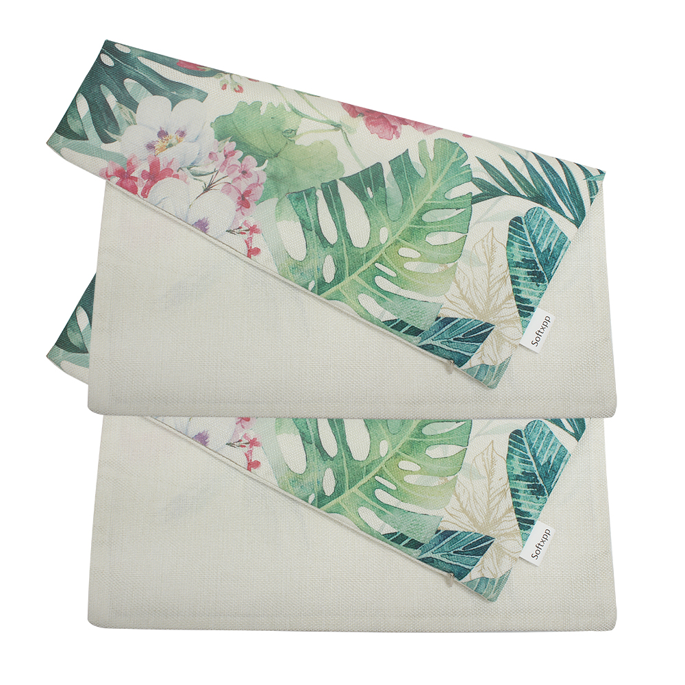 Softxpp Pillow case 26"x26" Office Bedroom Sofa Square Pillow Linen Material