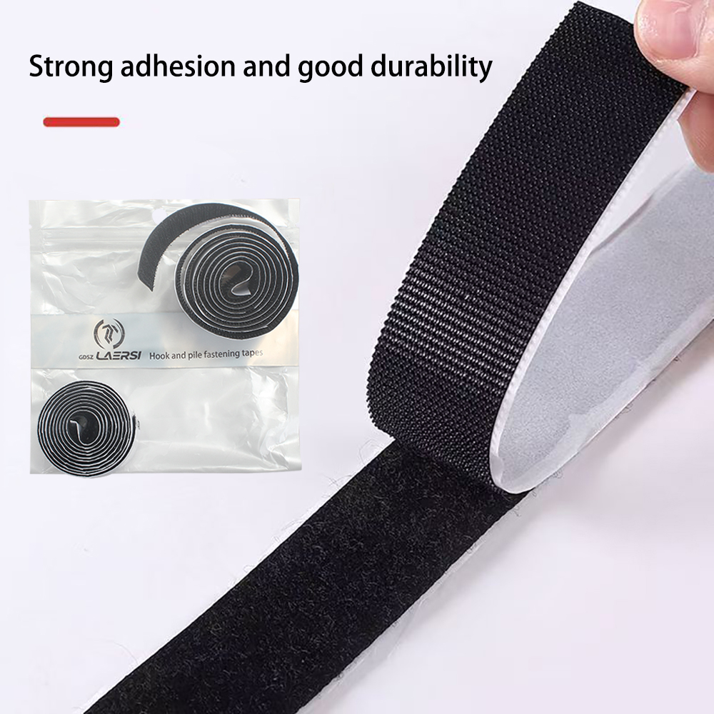 GDSZ LAERSI Hook-and-loop fastening tapes Strong adhesive tape shell, free cutting, nylon strip on the back, fabric fixing tape