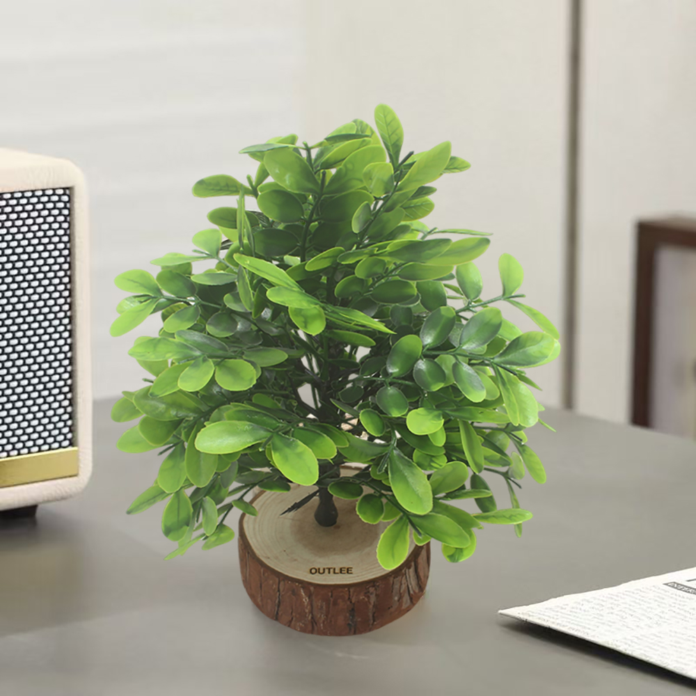 OUTLEE Artificial plants trees simulated Tree Office Living Room Desktop Decoration