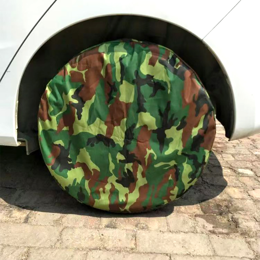 CAVENLLI Wheel covers [for vehicles] camouflage tire protection cover, waterproof, dustproof, anti-aging, thickened tire protection cover