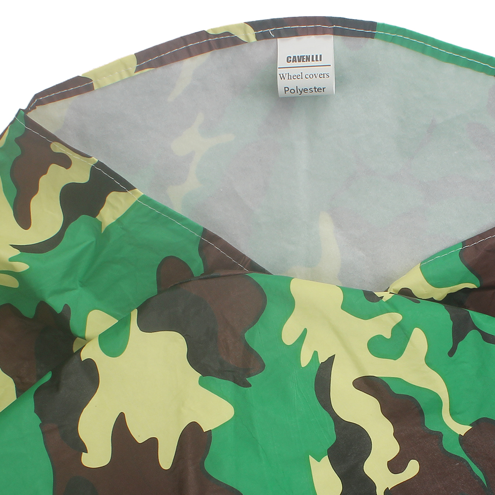 CAVENLLI Wheel covers [for vehicles] camouflage tire protection cover, waterproof, dustproof, anti-aging, thickened tire protection cover