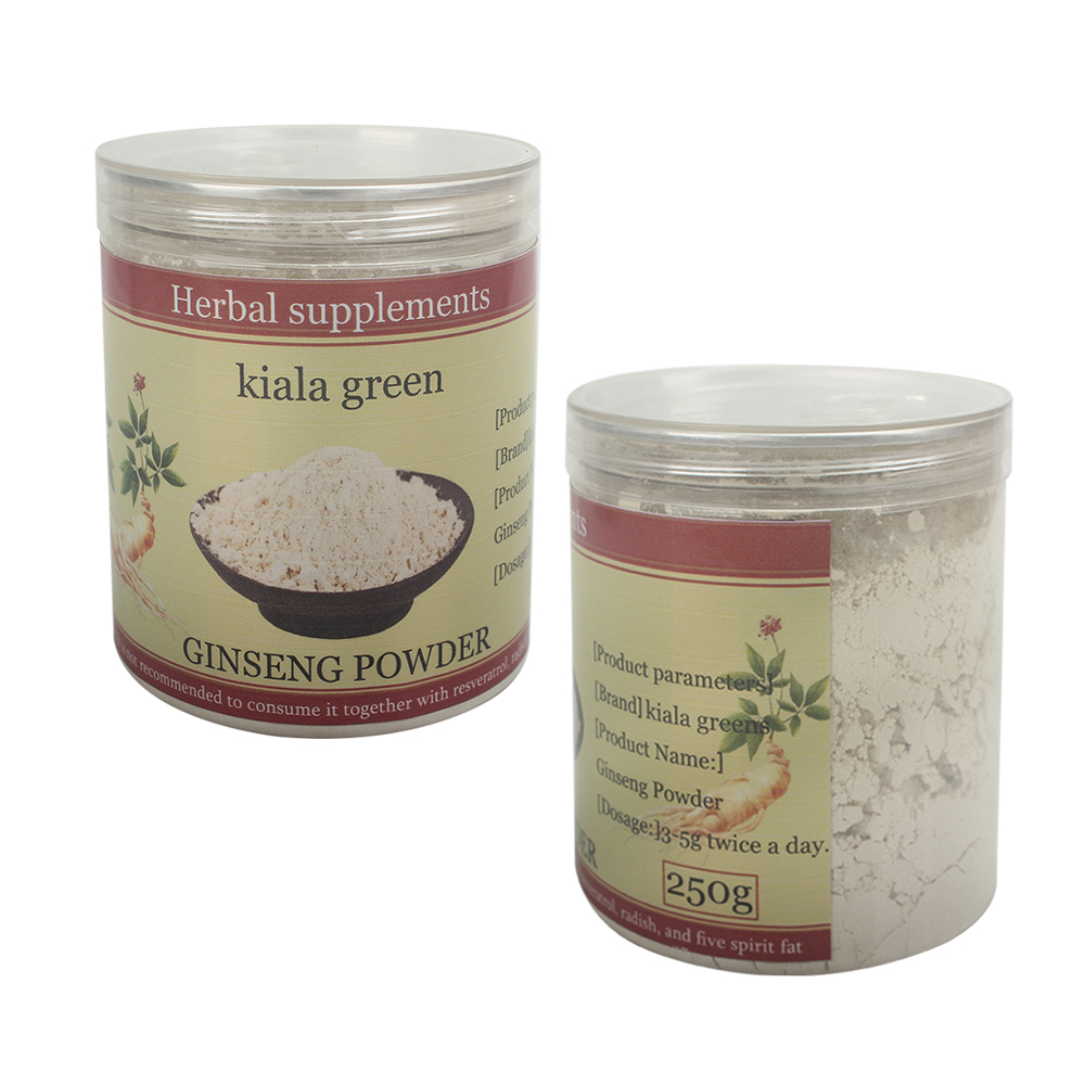 kiala greens Herbal supplements​ Ginseng powder 250g ultra-fine powder filling and drinking powder