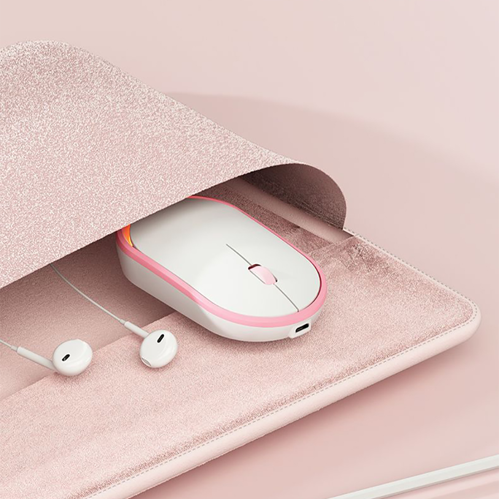 HIBBO Computer hardware and computer peripheral devices Wireless Bluetooth Mouse Silent Rechargeable Convenient Desktop Laptop Universal Mouse