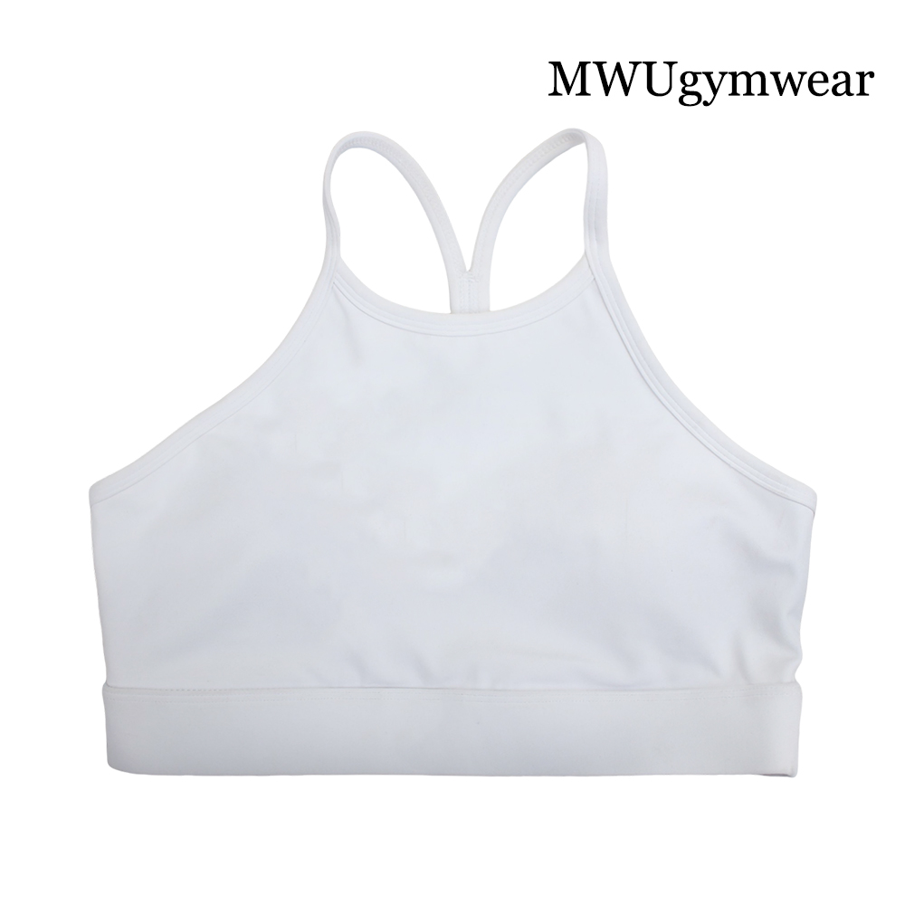 MWUgymwear Sports bra Beautiful back sports bra with thin shoulder straps and no steel ring, fitness yoga, running vest