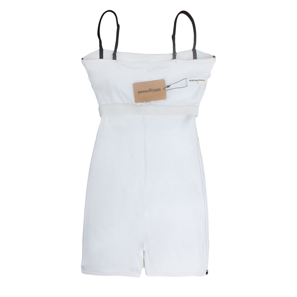 MWUgymwear Jumpsuits Sports jumpsuit yoga tennis pants outdoor sports suspender