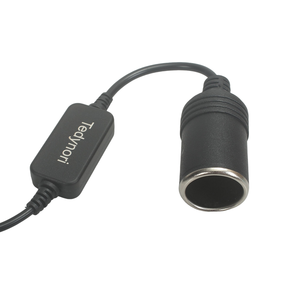 Tedynori USB chargers adapted for car cigarette lighter sockets Car mounted plug power cord adapter