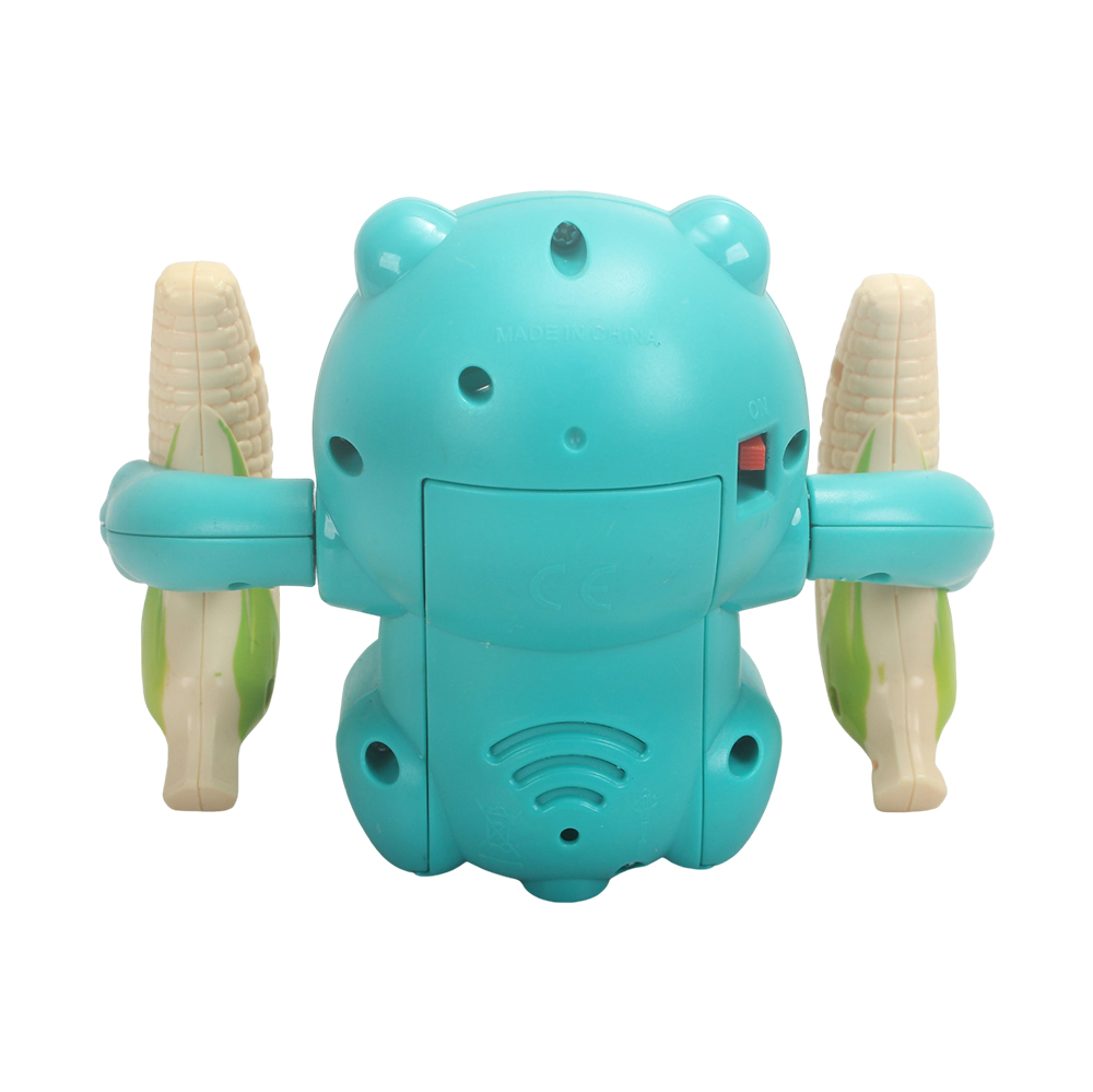 FlufiFiea Electric action toys Baby Intelligence 1-3 Year Old Electric Toy Crawling Singing Toy Rolling Voice Control Model