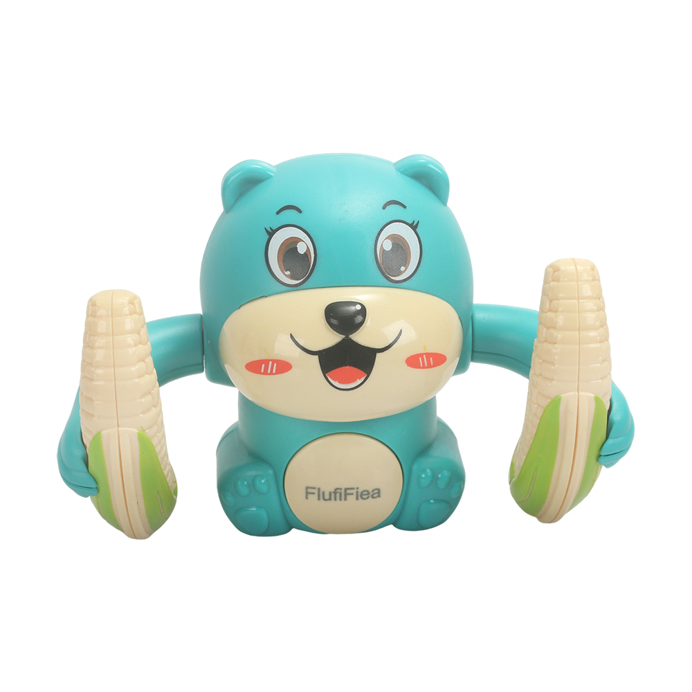 FlufiFiea Electric action toys Baby Intelligence 1-3 Year Old Electric Toy Crawling Singing Toy Rolling Voice Control Model