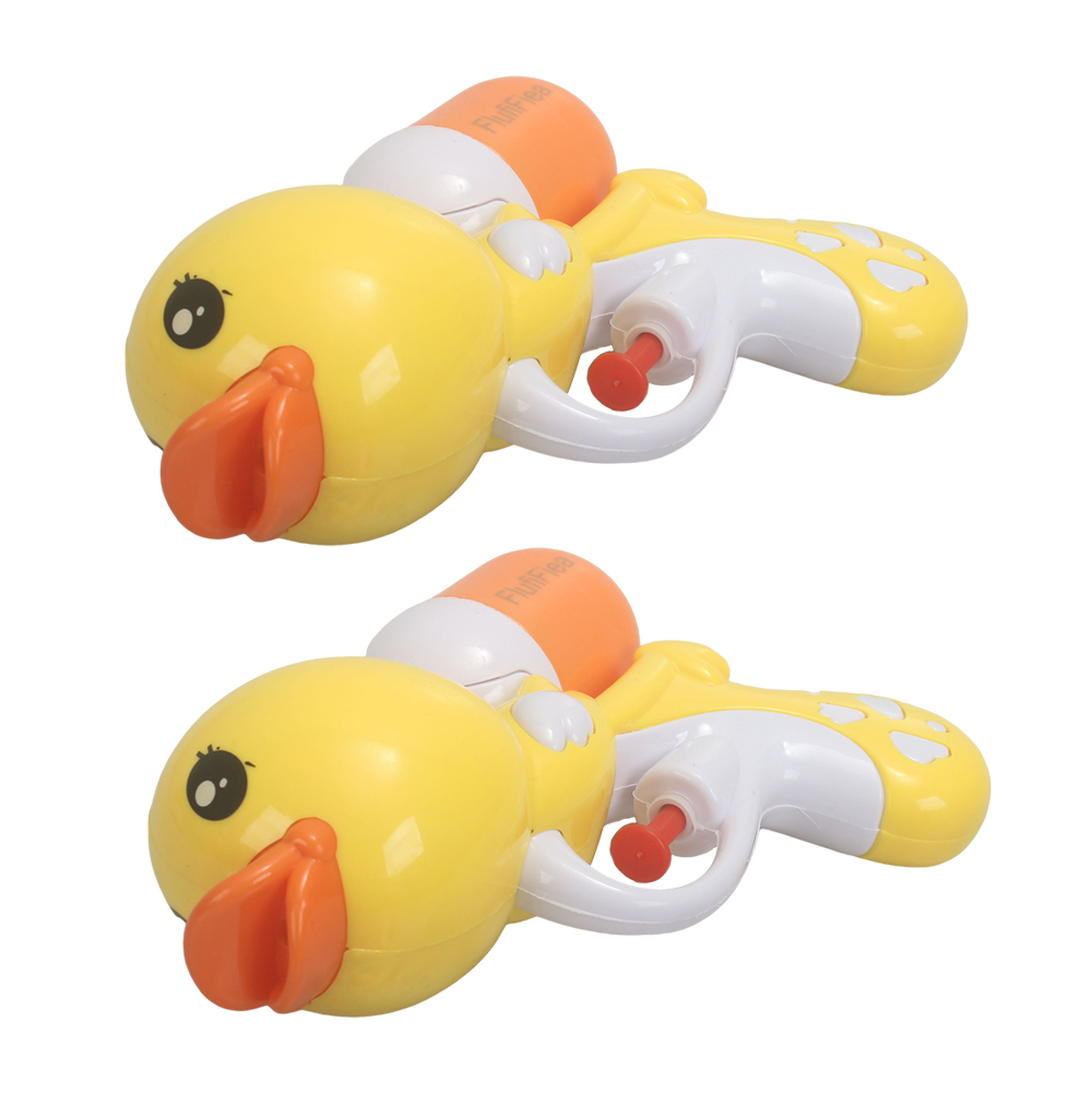 FlufiFiea Toy water gums Little yellow duck water gun, children's toy, outdoor water play, small toy water gun