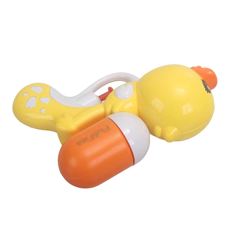 FlufiFiea Toy water gums Little yellow duck water gun, children's toy, outdoor water play, small toy water gun