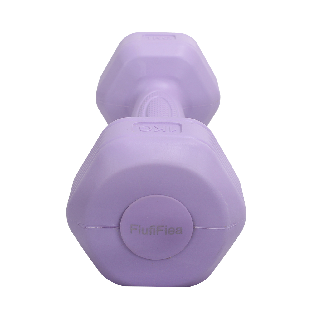 FlufiFiea Exercise machines 1kg Women's Octagonal Dumbbell Home Arm Exercise Equipment Small Dumbbell