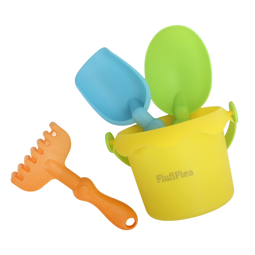 FlufiFiea Sand toys Children's beach play sand digging shovel tool set, baby toy playing in water