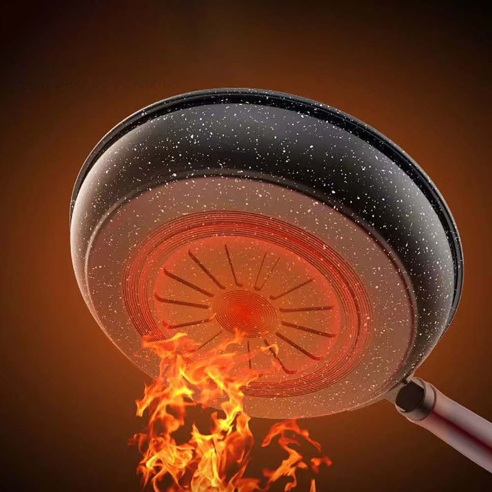 Mydio Maifan stone frying pan pan non stick pan micro oil fume auxiliary food pan electromagnetic stove gas stove universal pan