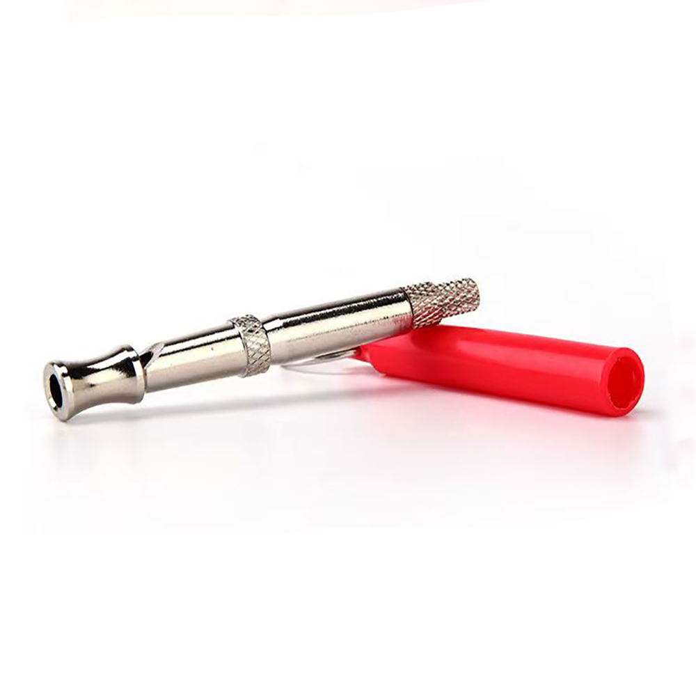 Queenmew Portable Dog Whistle with Keychain - Anti-Loss Design, Barking Control & Behavior Correction for Outdoor Training