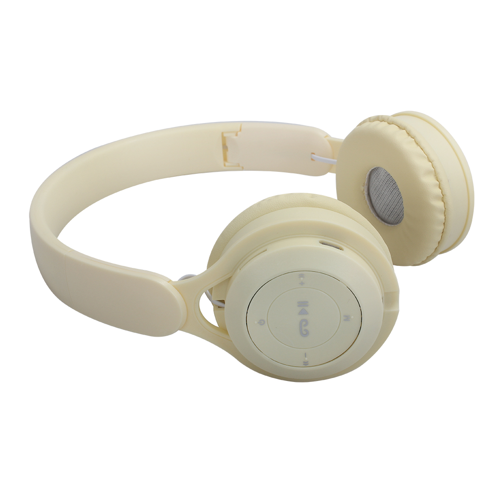 FREESHOW Hi-Fi Stereo Sound Foldable On-Ear Wireless Bluetooth Headphones with Built-in Mic&TF Card Slot for Travel, Gym, and Daily Commute
