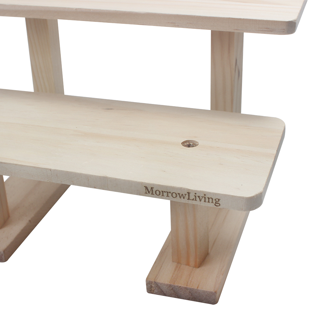 MorrowLiving Display stands Desktop ornament display stand, wooden plant stand, multifunctional use