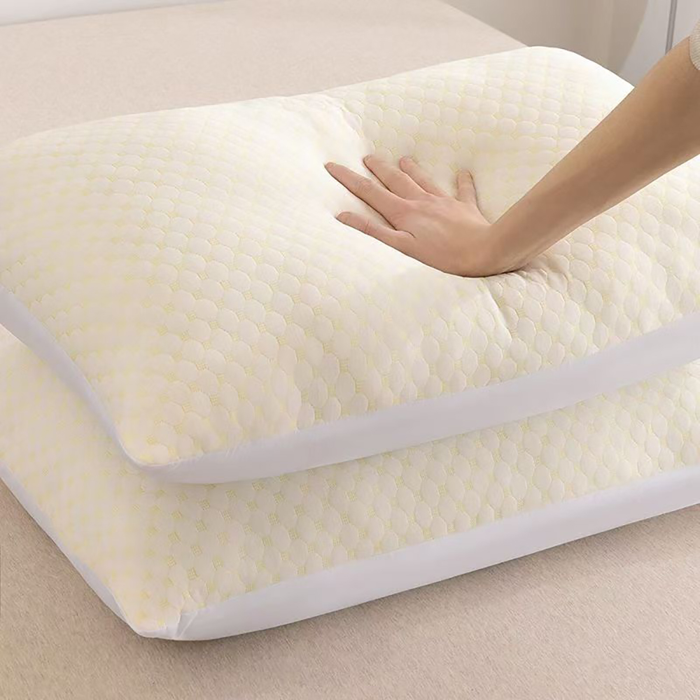 MorrowLiving Bed pillows Home Bedding 20x30 Inches, 2 Pack Pure Cotton Pillows Soft, High Resilience, Comfortable, Breathable