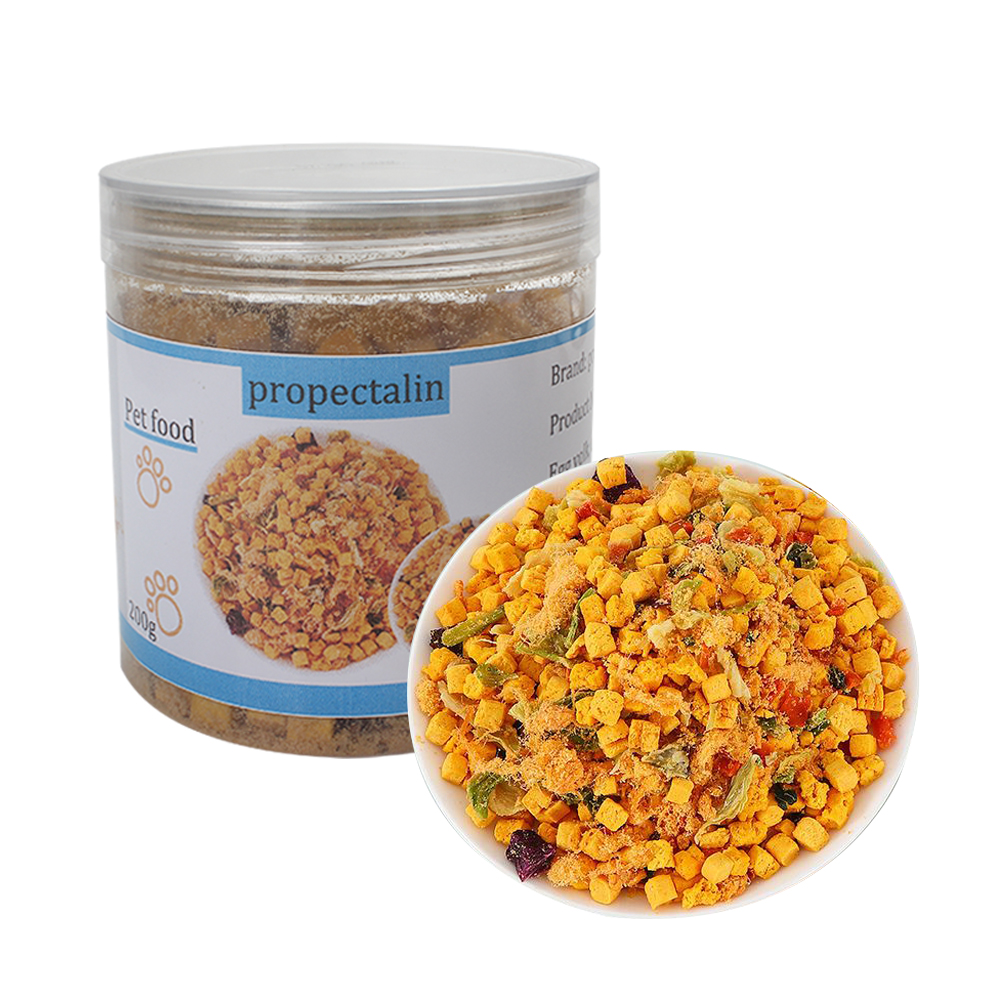 propectalin Pet food Egg yolk chicken and vegetable dried cat food are nutritious cat food