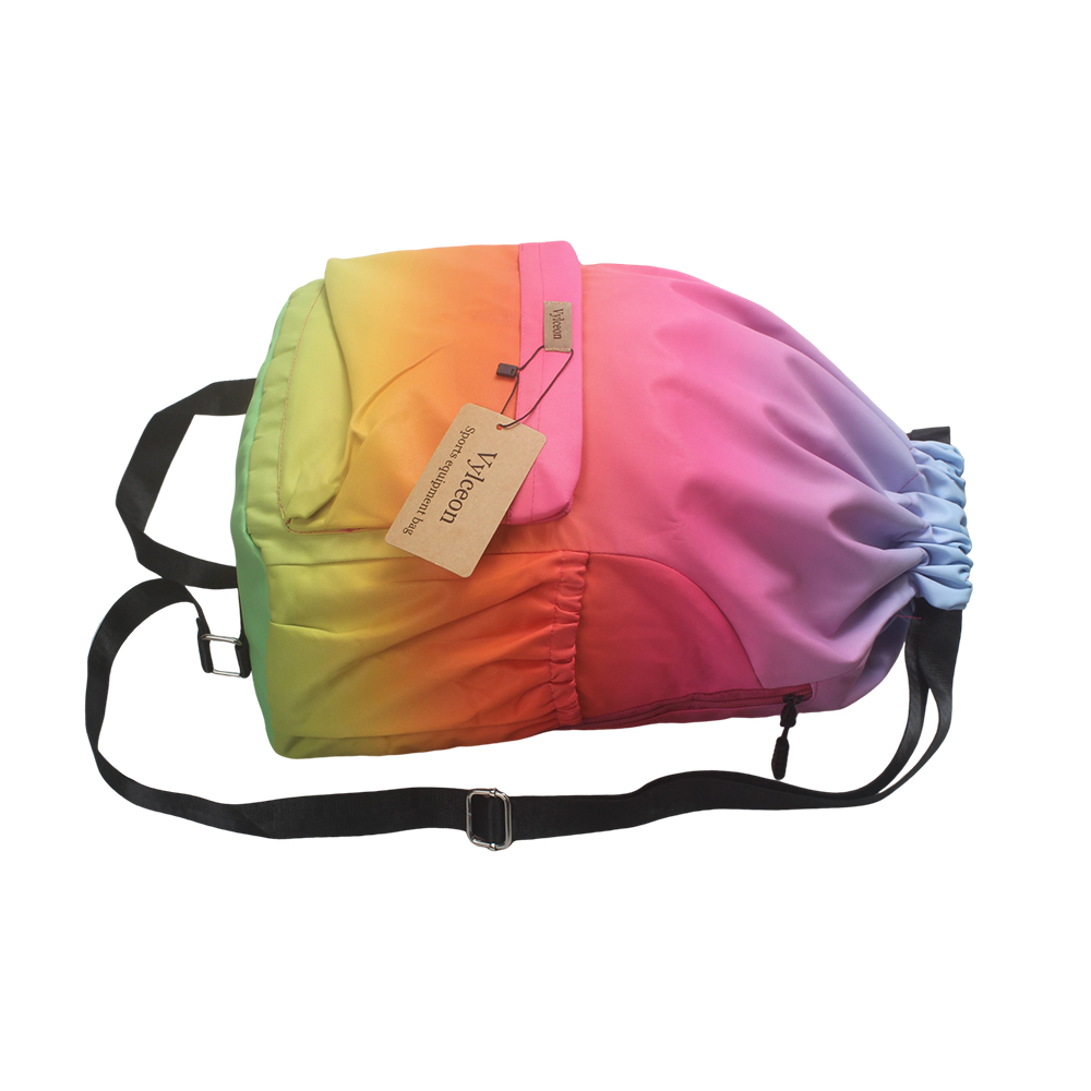 Vylceon Bags specially adapted for sports equipment Gradient colored backpack with adjustable shoulder straps and large capacity training backpack