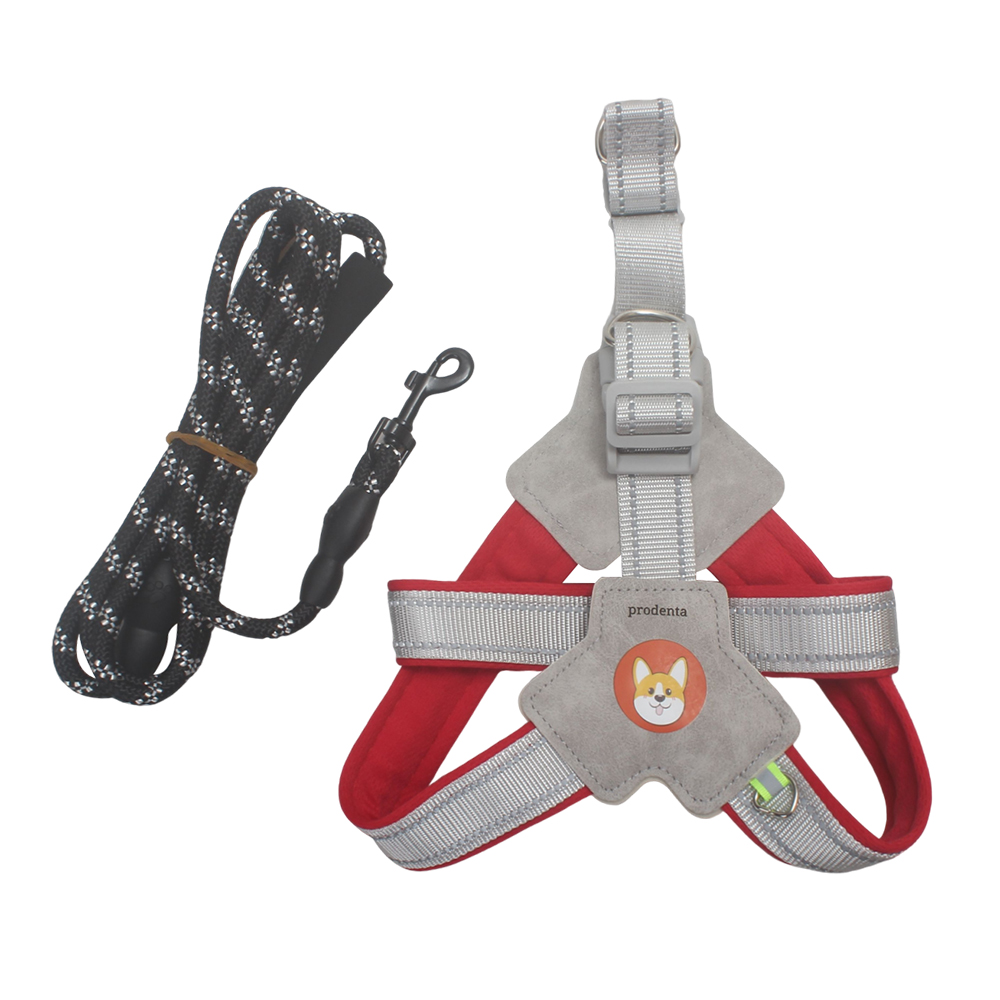 prodenta Pet leads Dog vest, pet harness, Shiba Inu, dog walking, large dog leash
